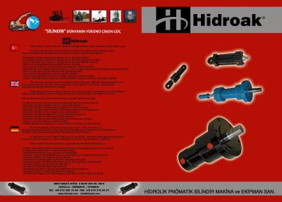 Hidroak Hidrolik Pinmatik San.Tic.Ltd.ti - HiDROAK