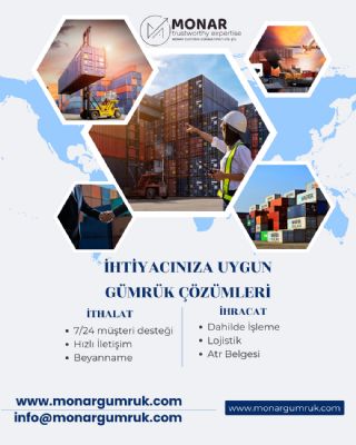 Monar Gümrük Müşavirliği Ltd.Şti.  - 