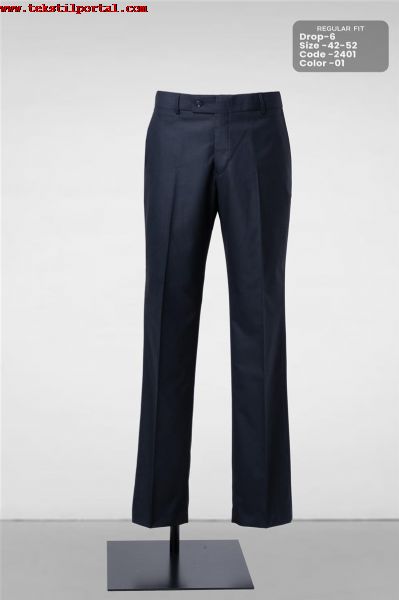 We are a manufacturer of men's fabric pants in Istanbul, wholesaler of men's fabric pants, exporter of men's pants<br><br><p><span style=
