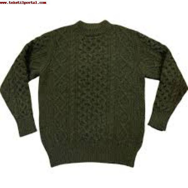 Knitwear army sweaters manufacturer, Triko asker kazaklar reticisi