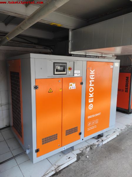 27) EKOMAK 55CDVST 55kW Invertrl Vidal Hava Kompresr