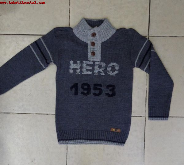 We are a manufacturer of winter children's sweaters and a wholesaler of children's sweaters.<br><br>Our company produces children's knitwear and winter children's sweaters with wholesale orders in Gaziantep province. We are a women's knitwear manufacturer, a men's knitwear manufacturer and a wholesale seller.