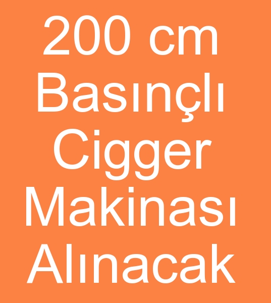 kinci el Jigger arayanlar, Satlk 200 cm Jigger arayanlar