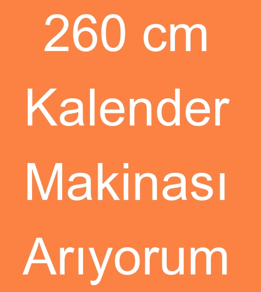 Satlk Kalender arayanlar, kinci el Kalender arayanlar,